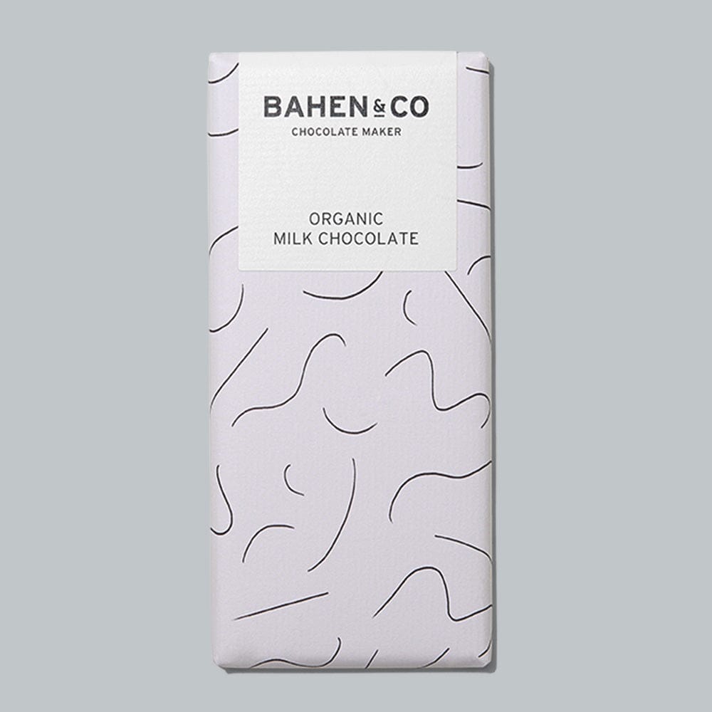 BAHEN AND CO CHOCOLATE MAKER ORGANIC MILK CHOCOLATE 75G