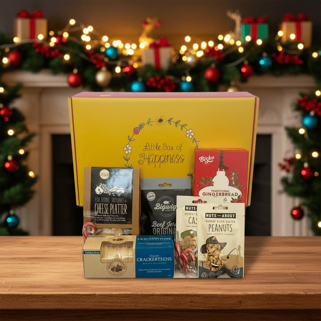 A Merry Little Snackmas Hamper – Festive Treats & Nibbles Gift Box