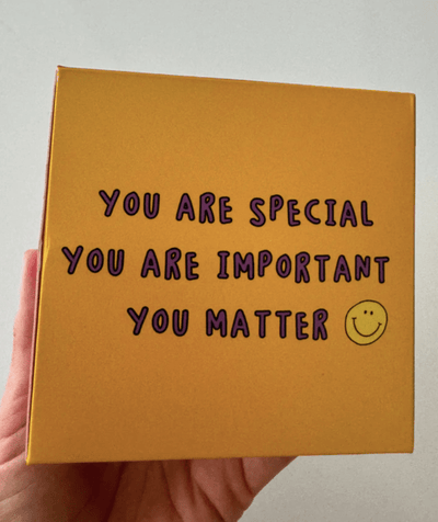 Affirmation Pop Up Box with Confetti
