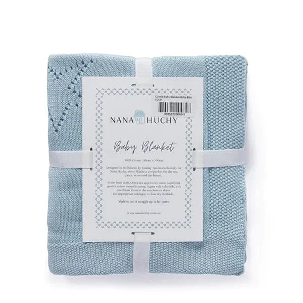Baby Blue Baby Blanket