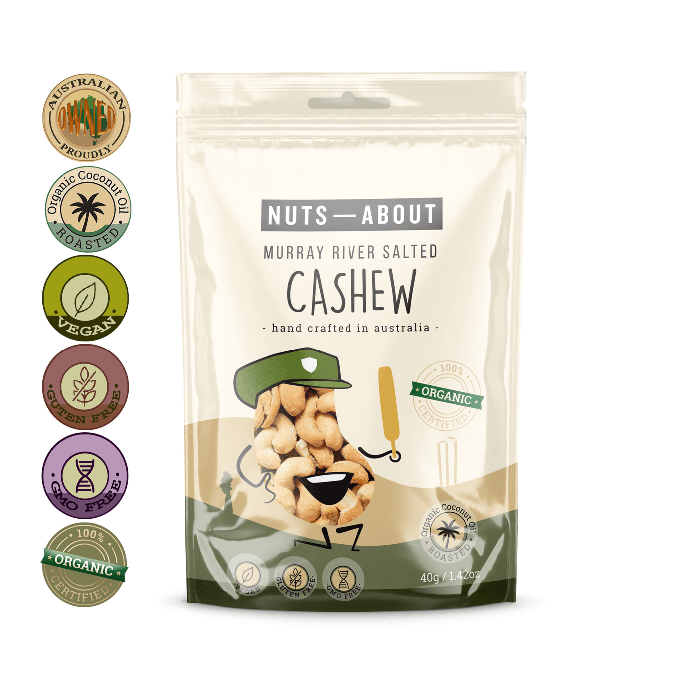 Cashews Organic Murray River Salt