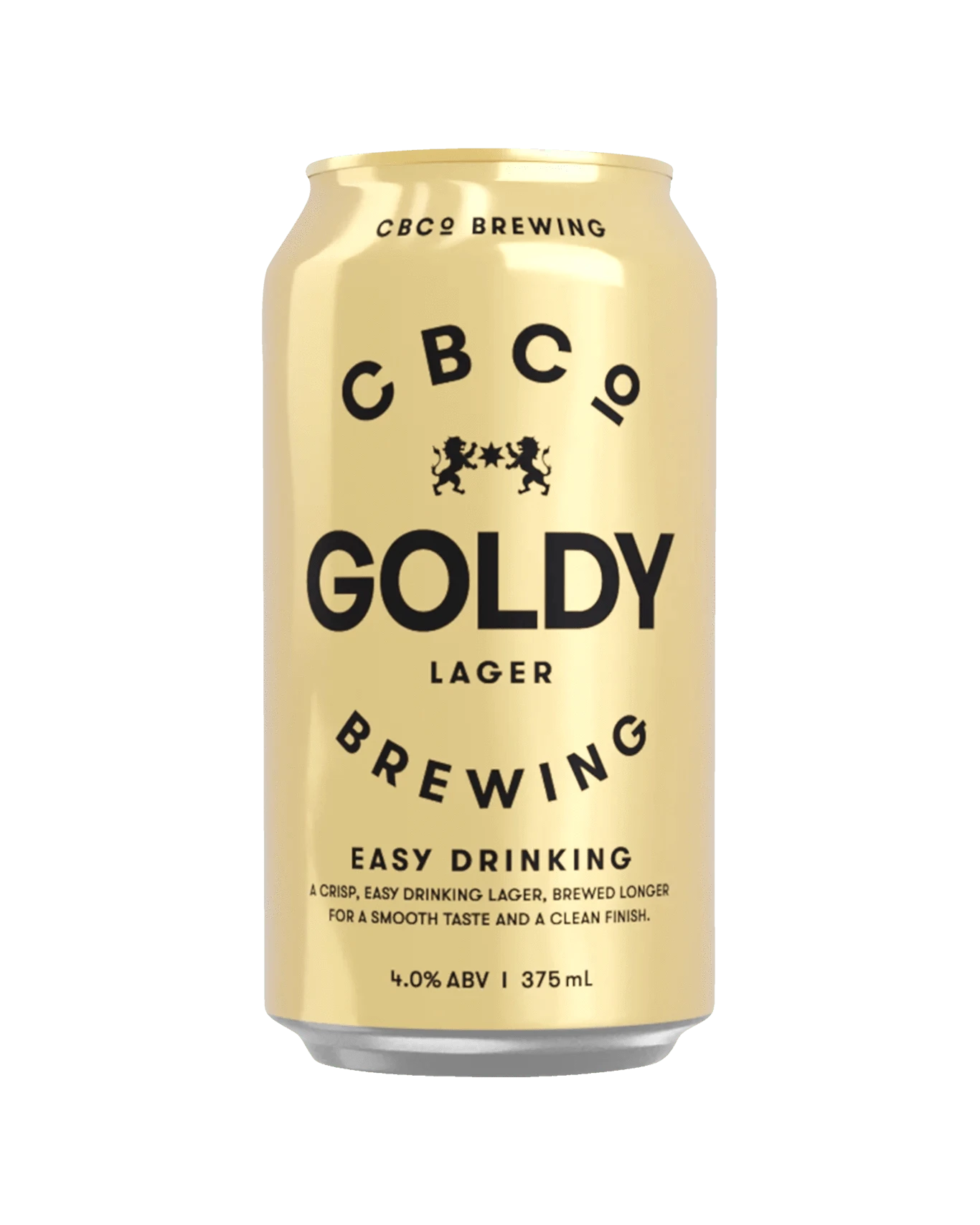 CBCo Brewing Goldy Lager Can 375mL x2