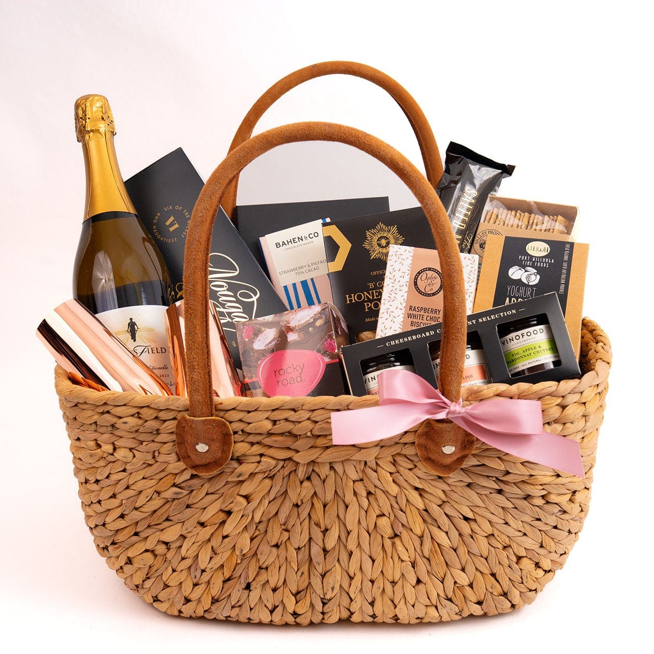 Champagne & Treats Luxury Picnic Hamper for Mum