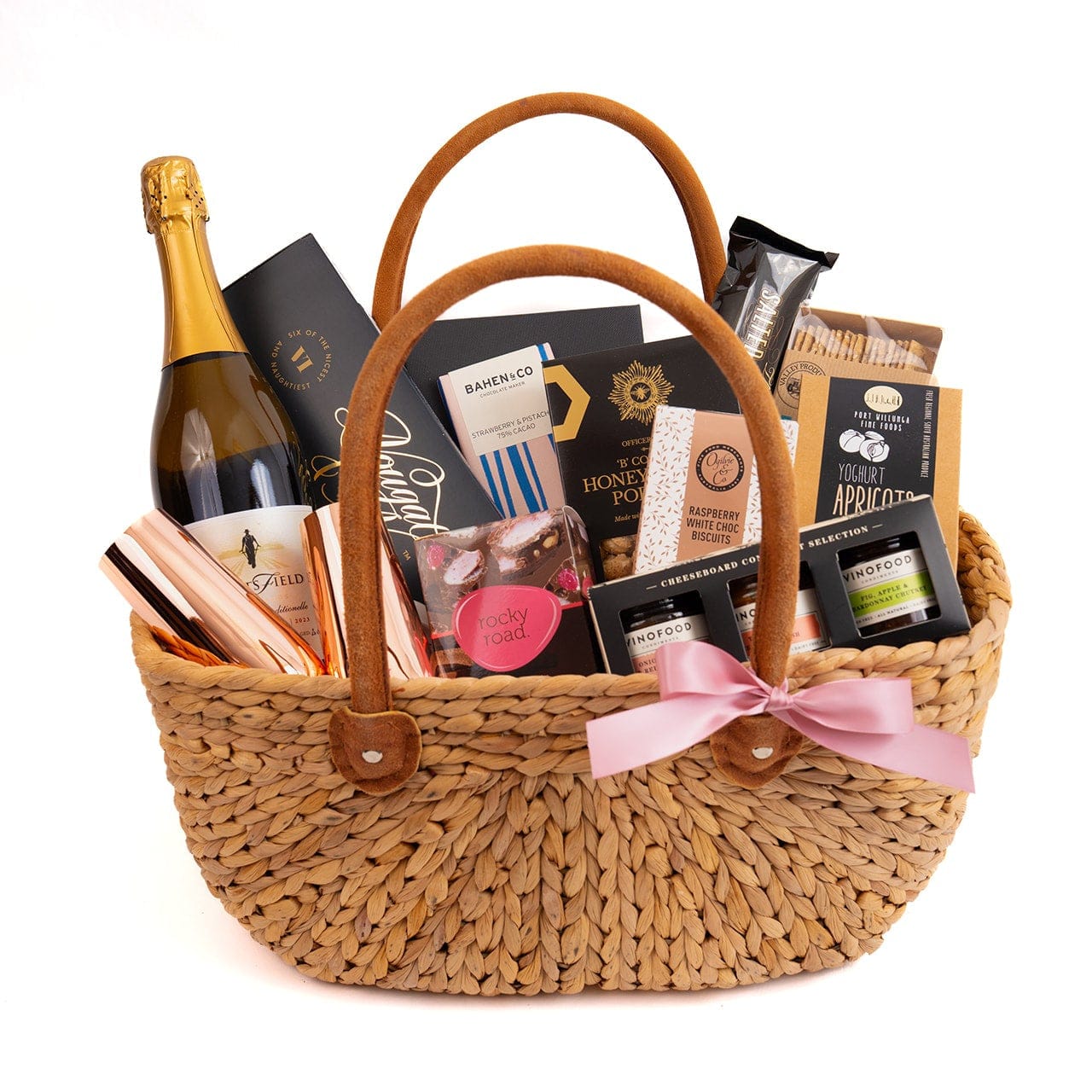 Champagne & Treats Luxury Picnic Hamper for Mum