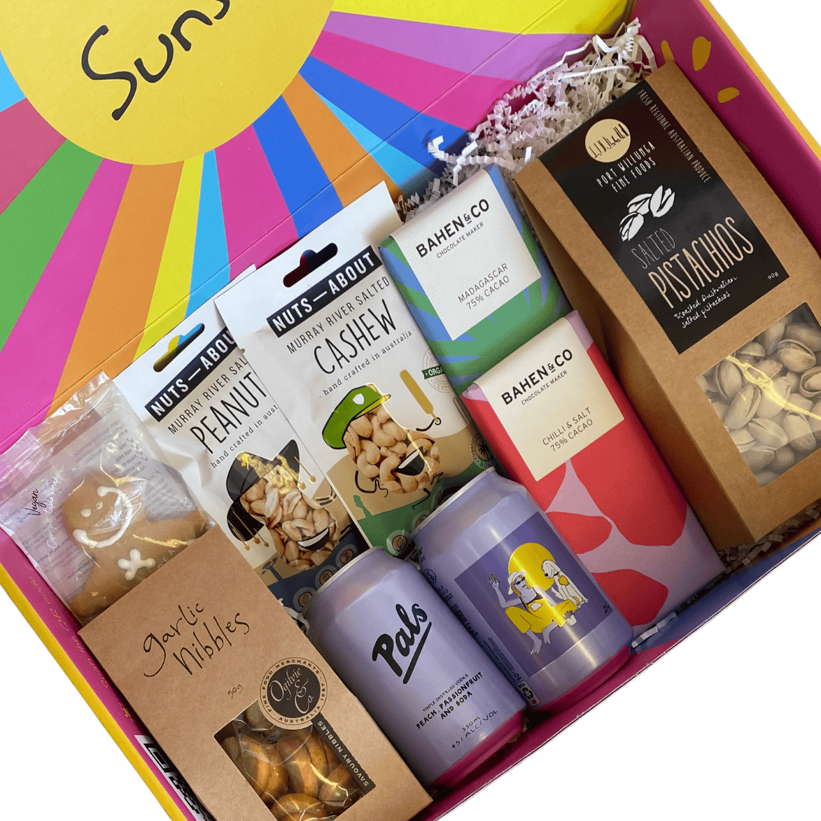 Cheers & Treats Vegan Hamper
