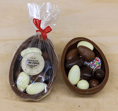 Chocolate mini eggs