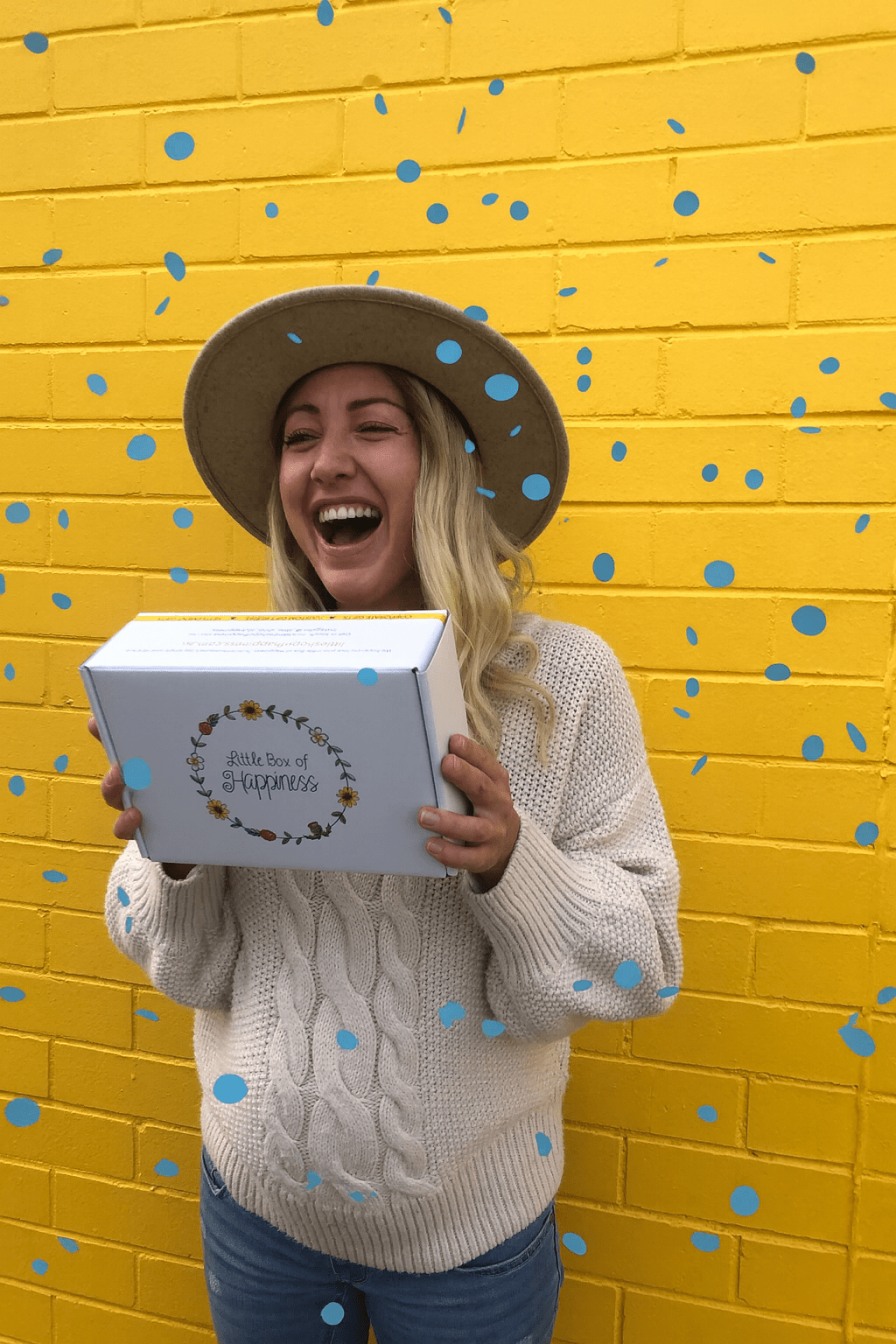 Custom Gender Reveal Hamper with Confetti Explosion | Create Your Own Baby BOY Announcement Gift