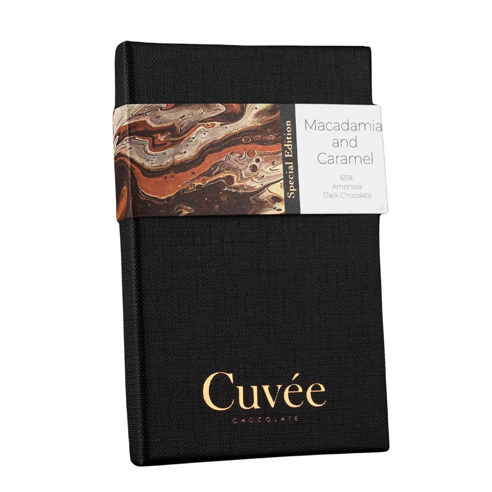 Cuvee Chocolate Roasted Macadamia and Caramel 70g