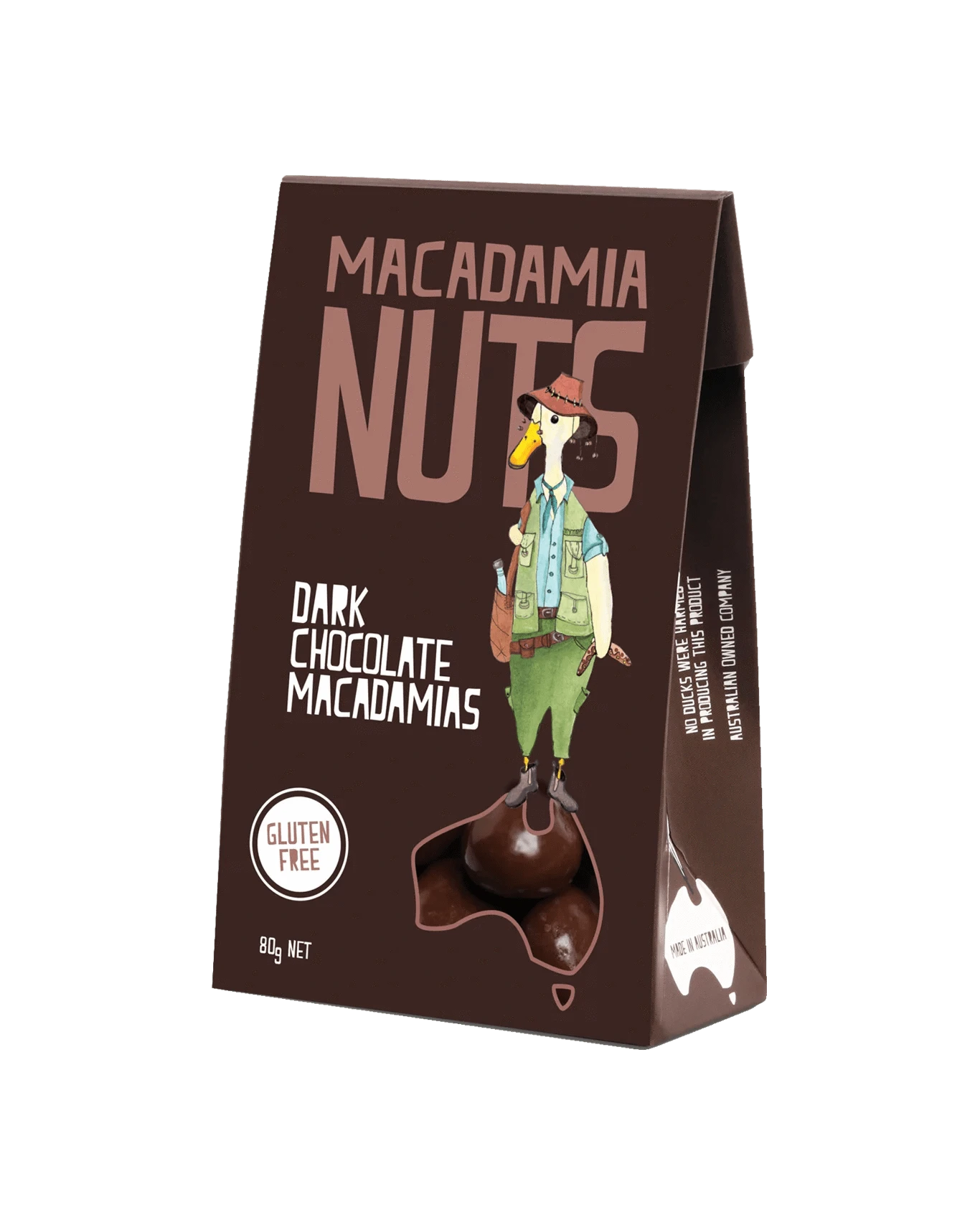 Duck Creek Macadamia Nuts Dark Chocolate 80g