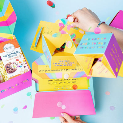 Exploding Affirmations & confetti