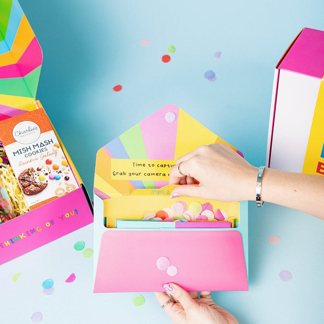 Exploding Affirmations & confetti