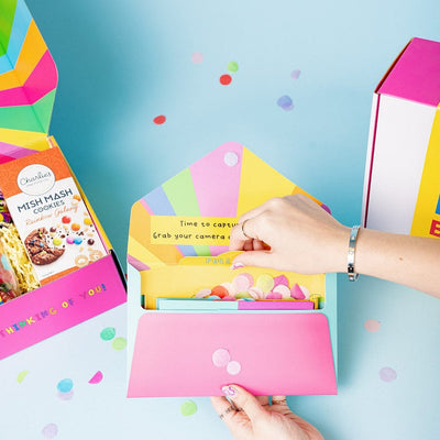 Exploding Affirmations & confetti