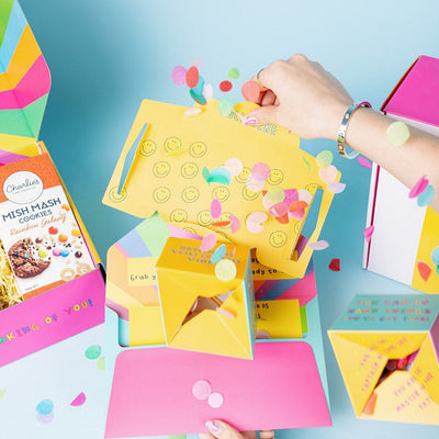 Exploding Affirmations & confetti