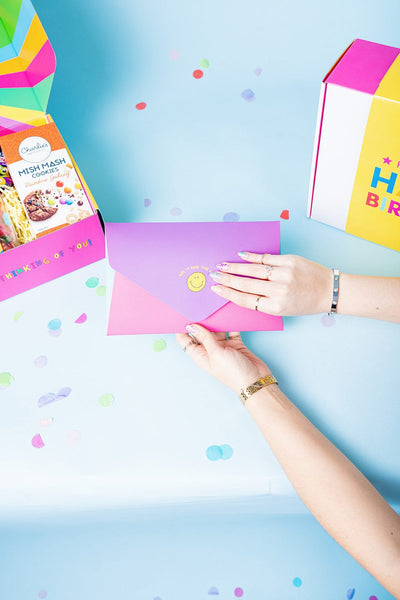 Exploding Happy Birthday Card with confetti
