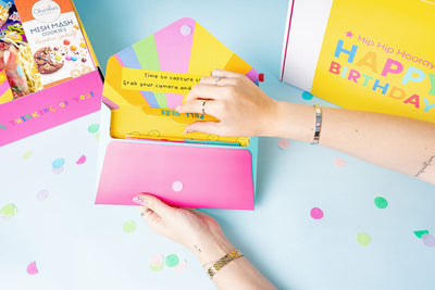 Exploding Happy Birthday Card with confetti