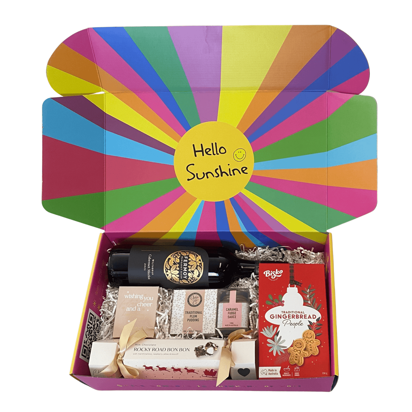 Festive Treats & Wine Christmas Hamper