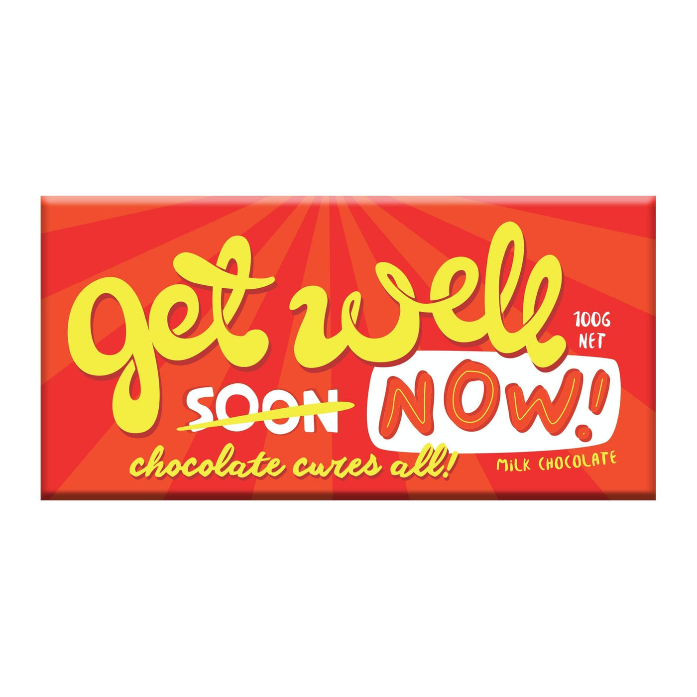 Get Well Now Chocolate Bar
