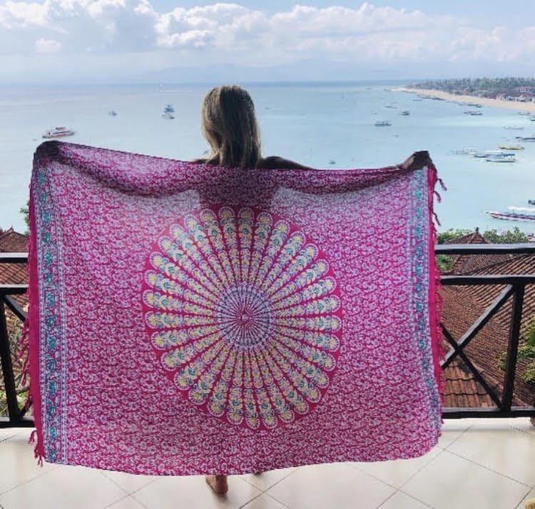 Happy Mandala Throw