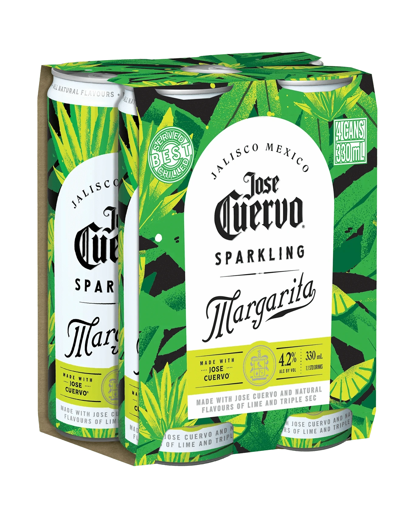 Jose Cuervo Margarita 330ml x4 Cans