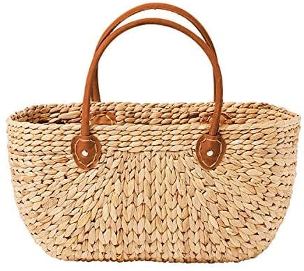 Luxury Picnic Basket / Bag with suede handles