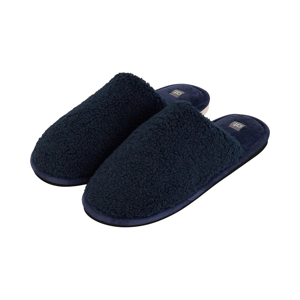 Men's Slippers -  Navy