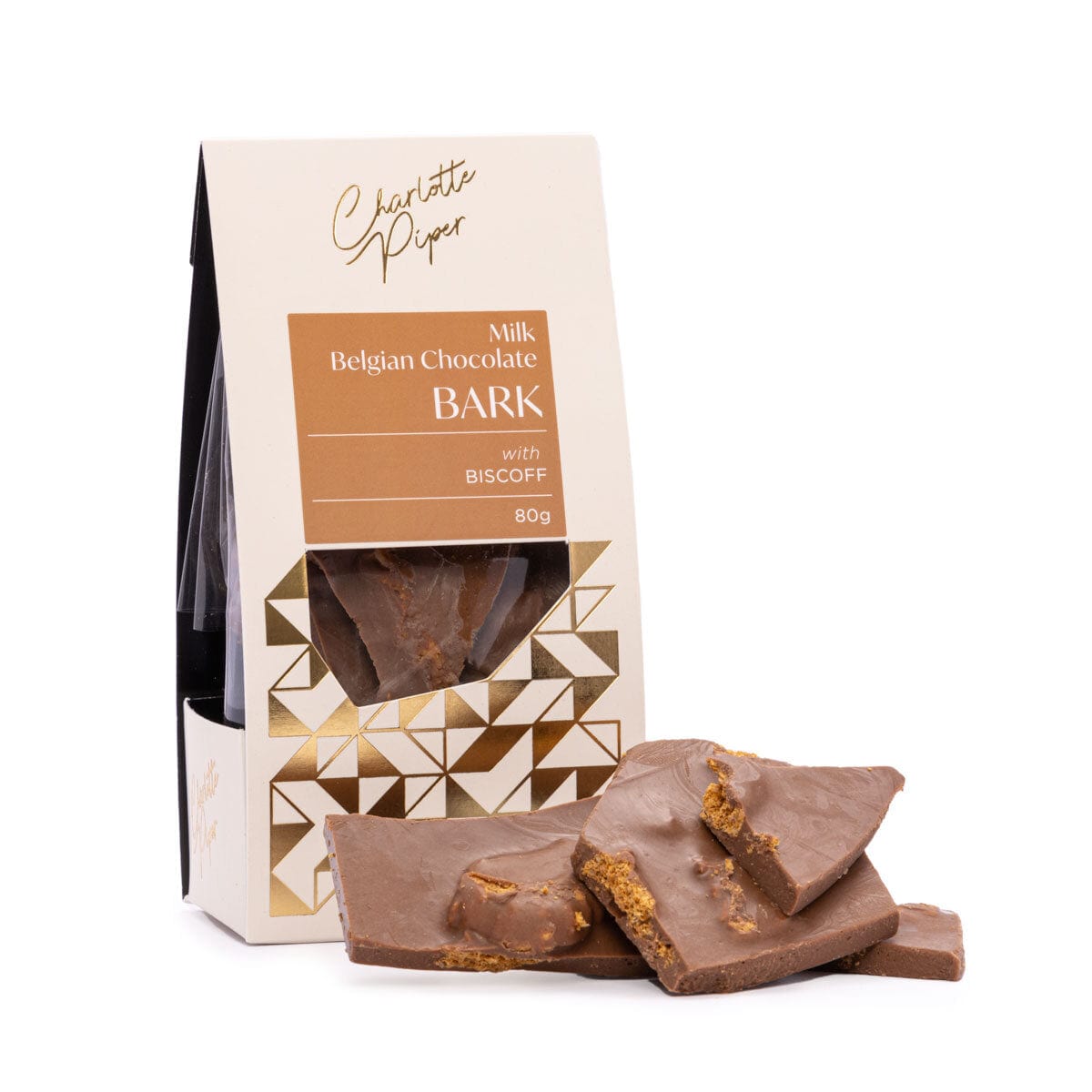 Milk Chocolate Biscoff Bark