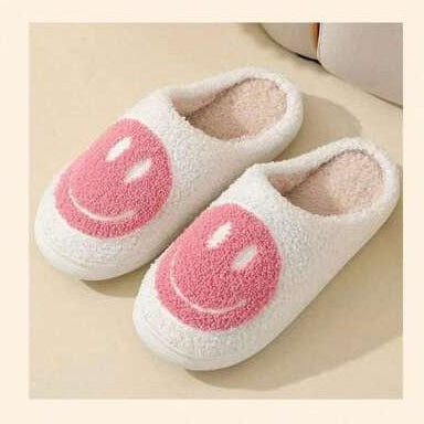 Smiley Face Slippers Kids Size 36-37