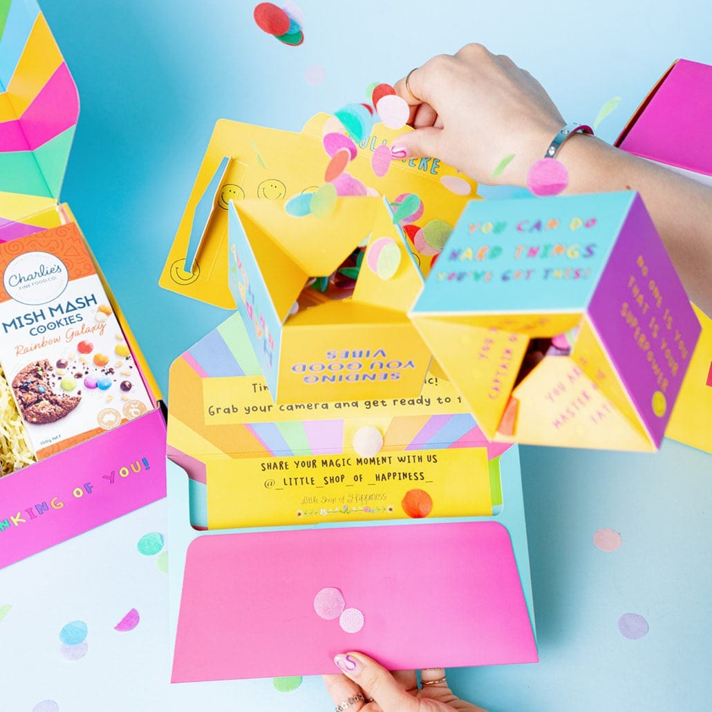 Sparkling Birthday Confetti Explosion Gift Hamper & Gift Baskets ...