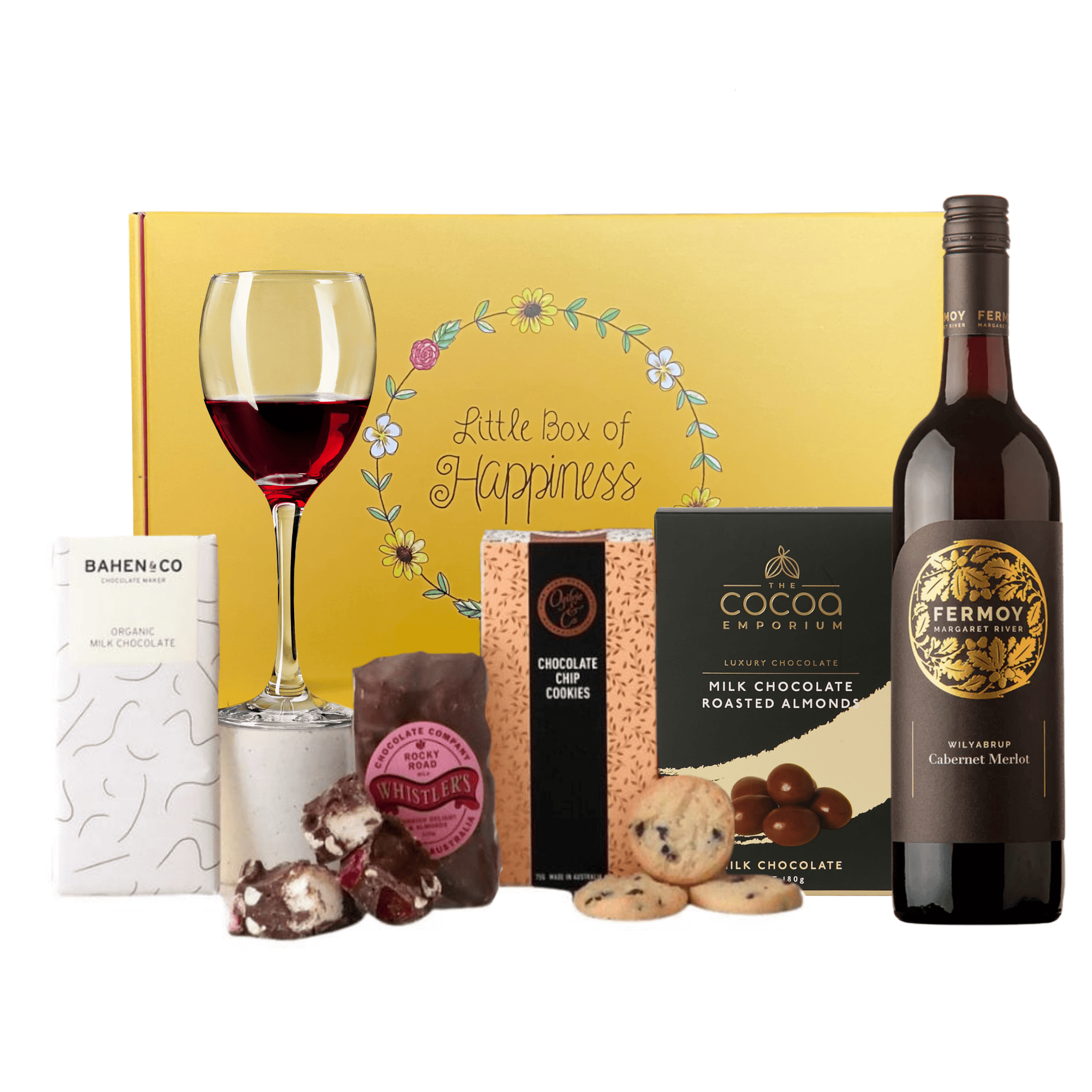 Wine & Chocolate Gift Hamper & Gift Baskets | Australia Wide Delivery