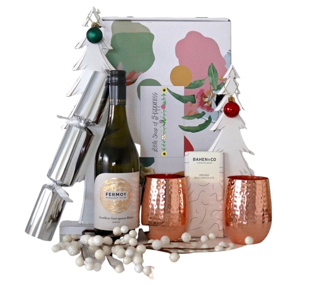 Wine & Shine Christmas Hamper & Gift Baskets | Australia Wide Delivery