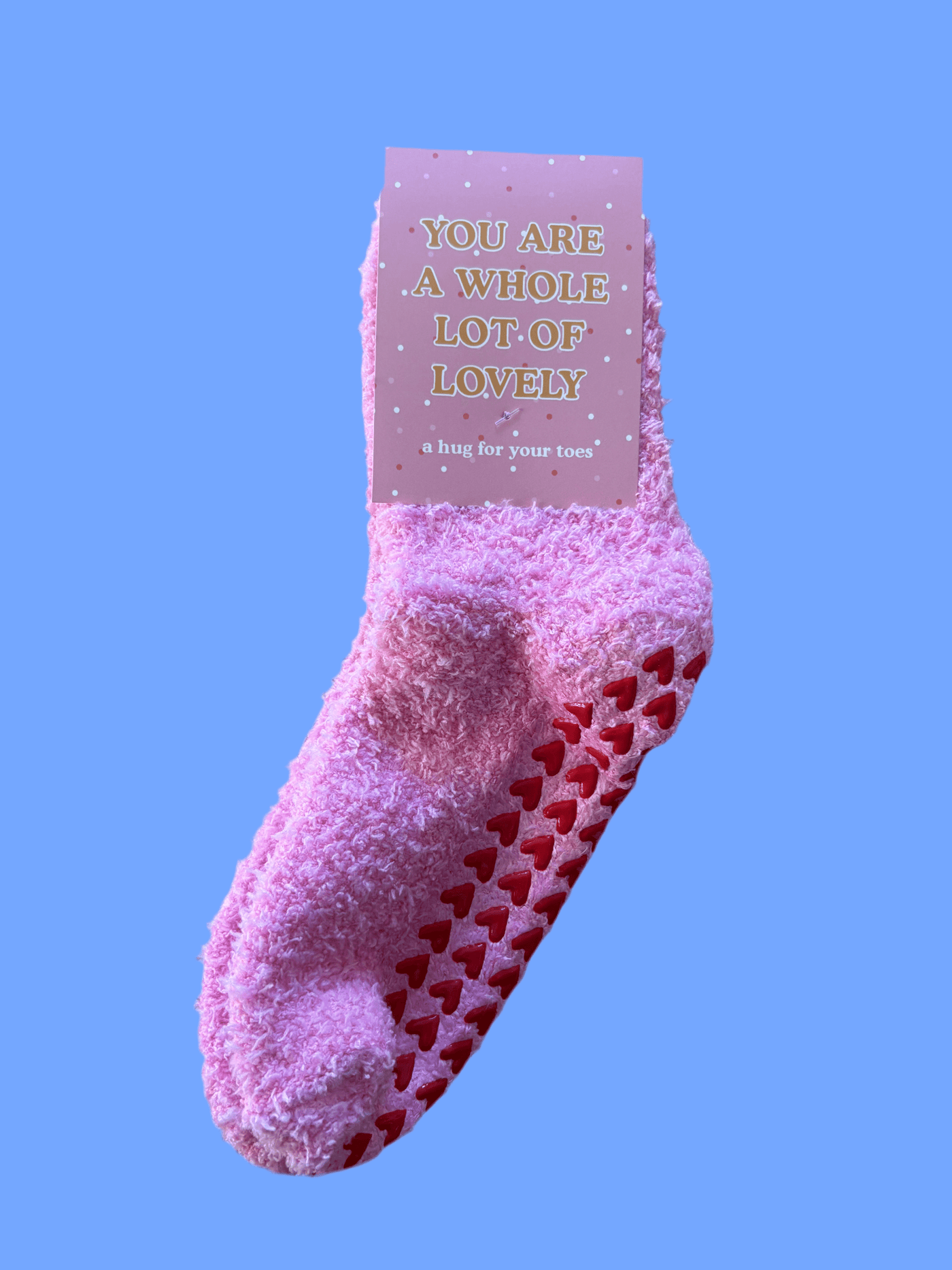 You are a Whole Lot of Lovely - Fluffy Socks